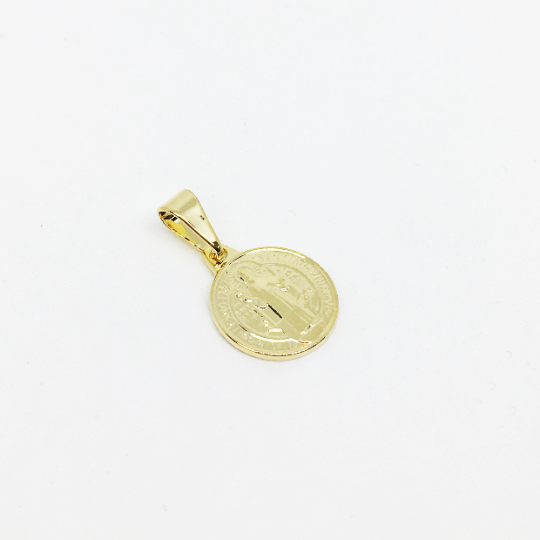 18k Gold Filled Saint Benedict Pendant