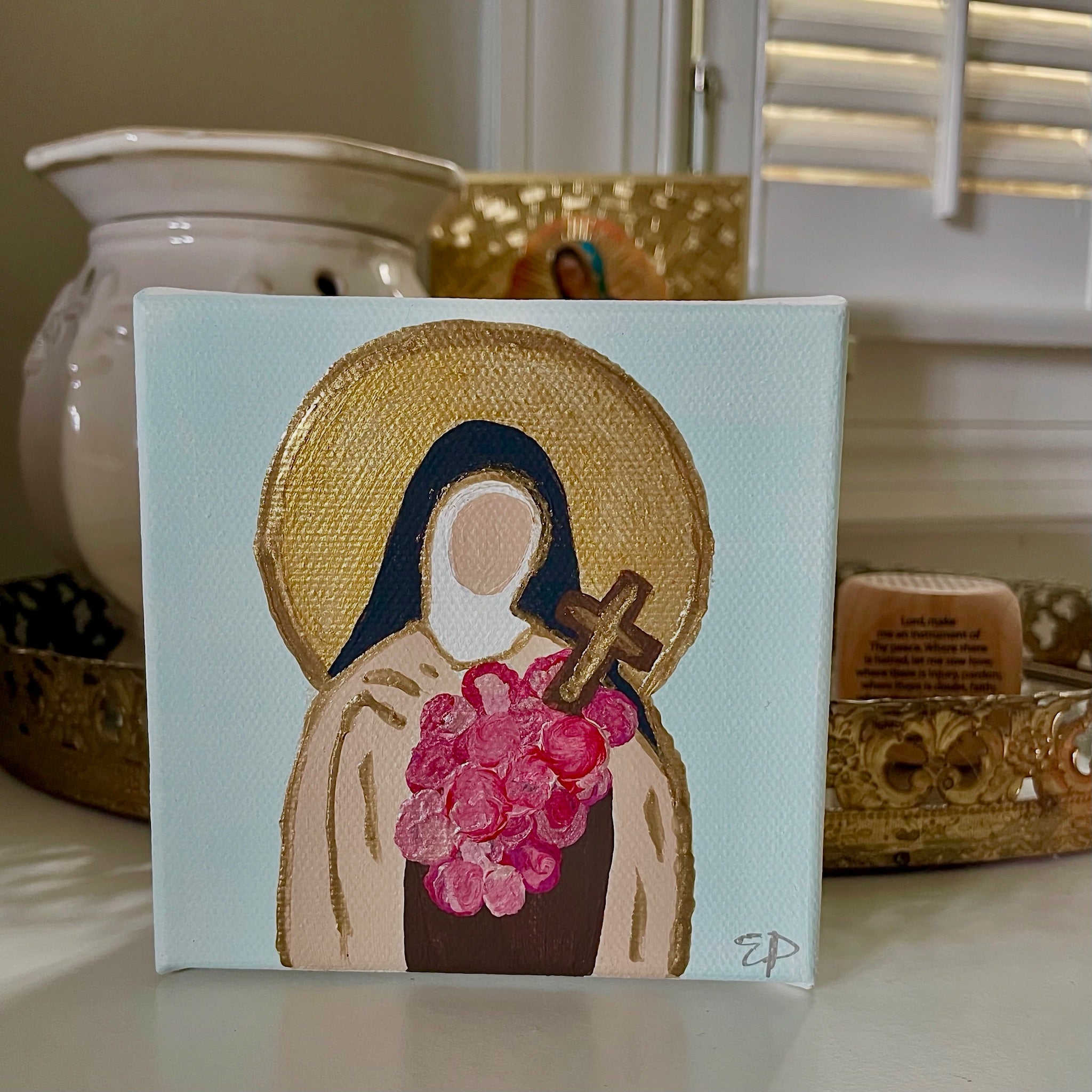 Little Lisieux Block Canvas: PREORDER