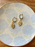 Our Lady of Guadalupe Gold Filled Huggie Earrings - PREORDER