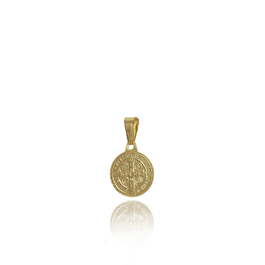 18k Gold Filled Saint Benedict Pendant