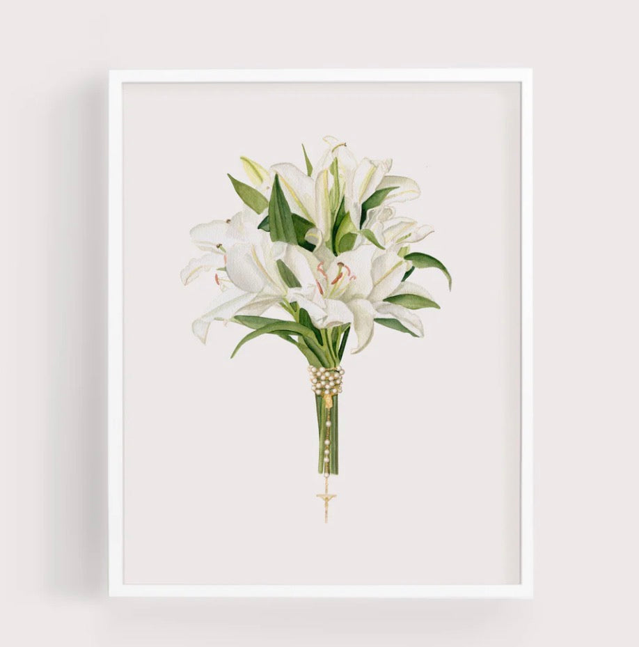 Lillies & the Rosary
