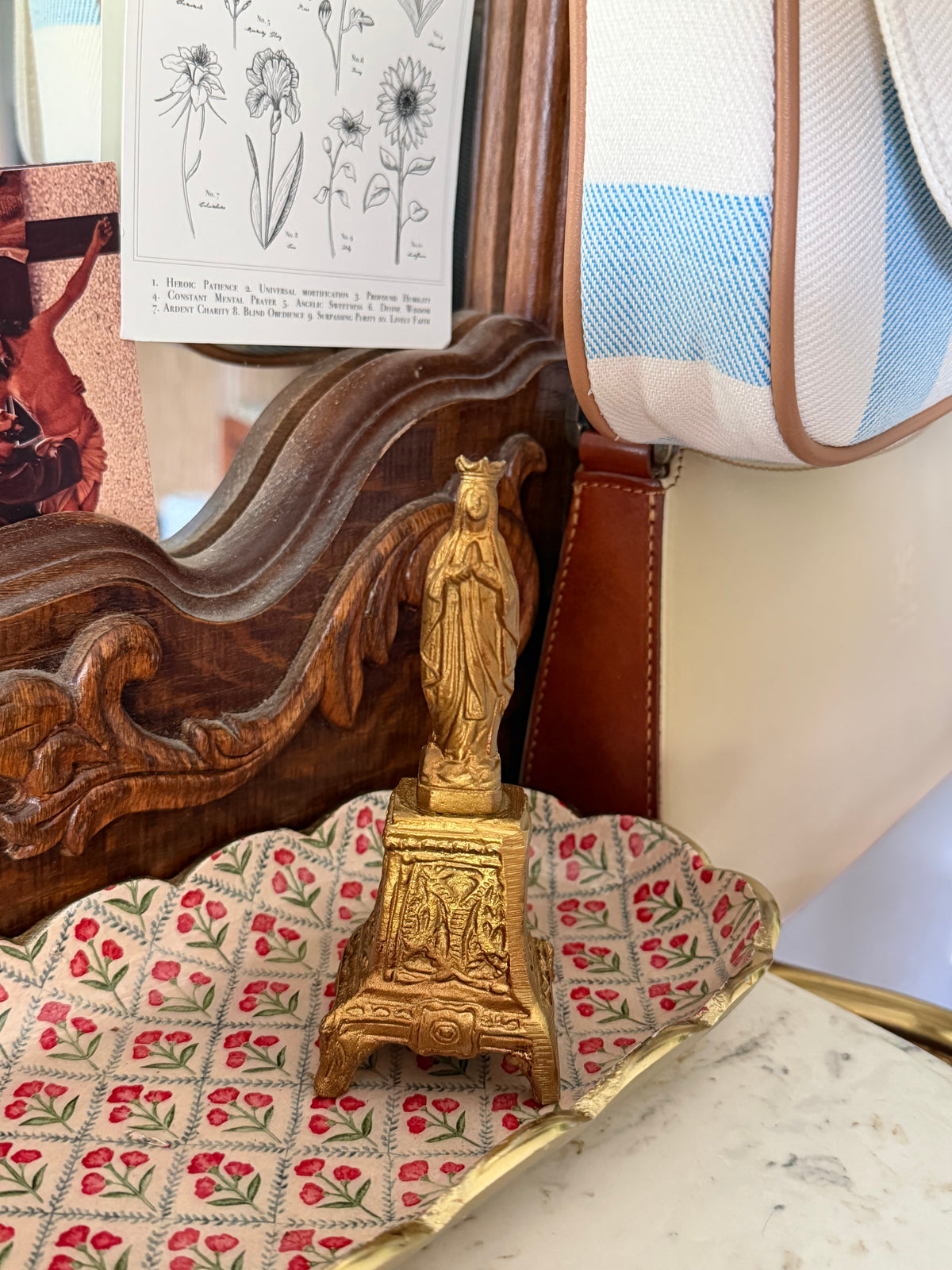 Our Lady Mini Statue