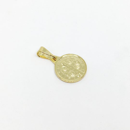 18k Gold Filled Saint Benedict Pendant