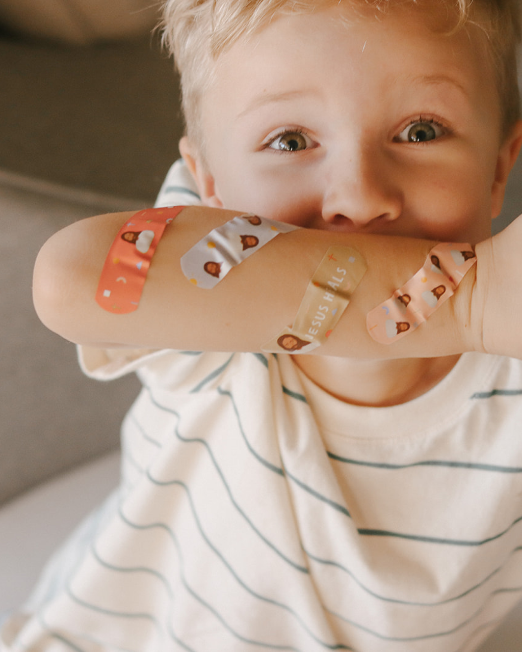Jesus Heals Little Bandages
