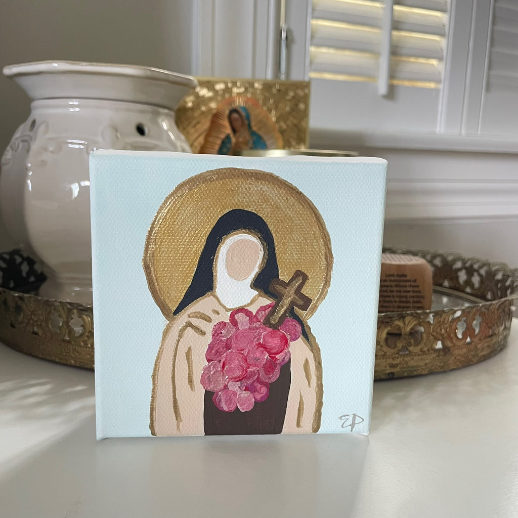 Little Lisieux Block Canvas: PREORDER