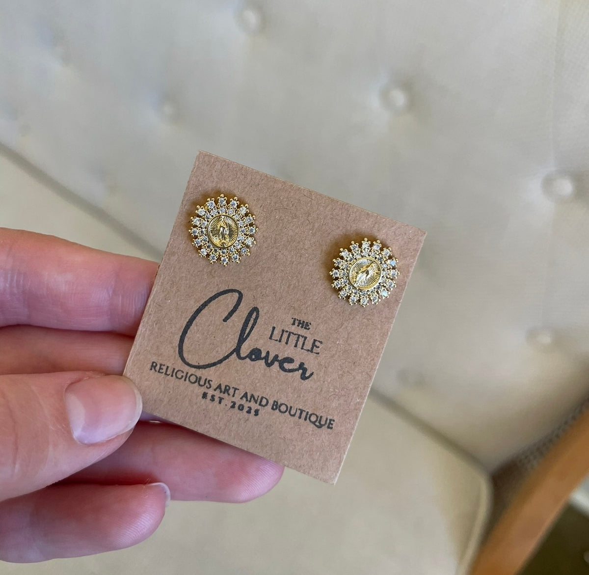 Our Lady of Guadalupe Earrings