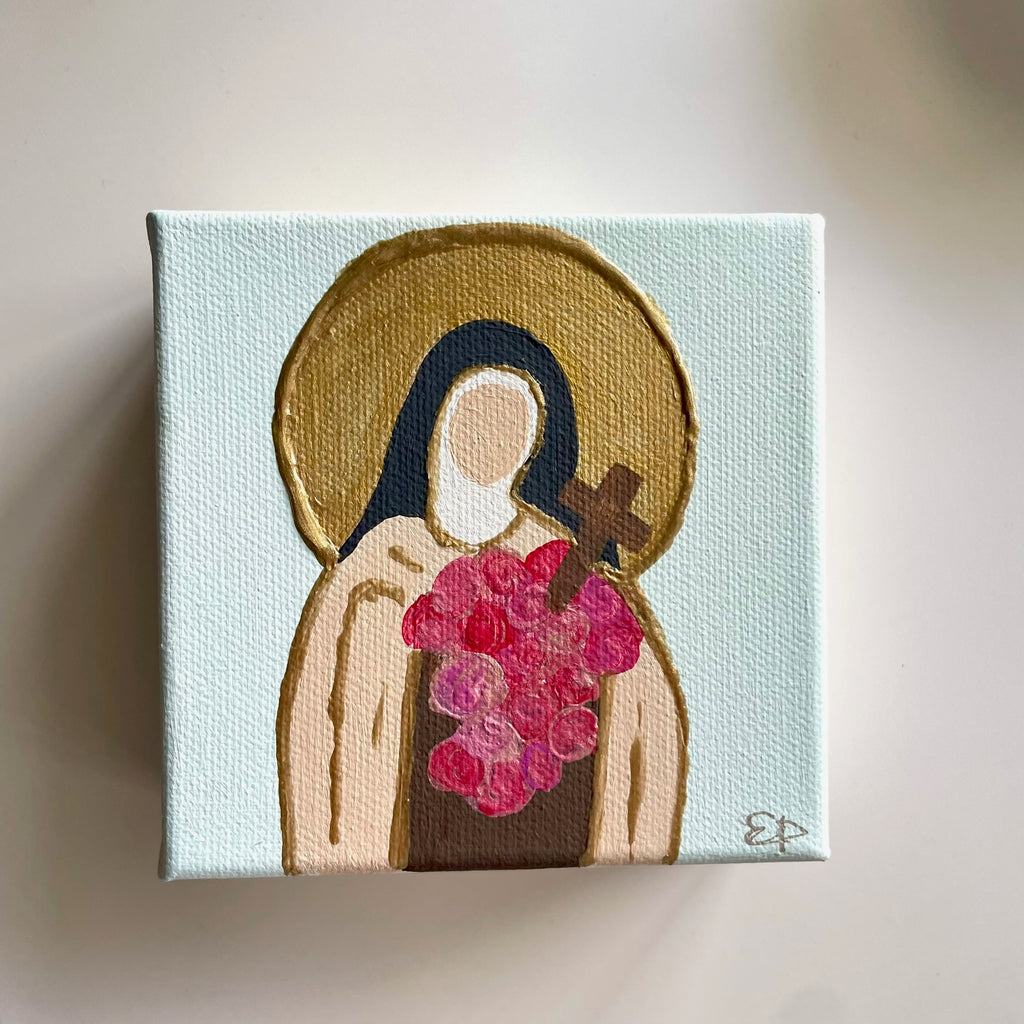 Little Lisieux Block Canvas: PREORDER