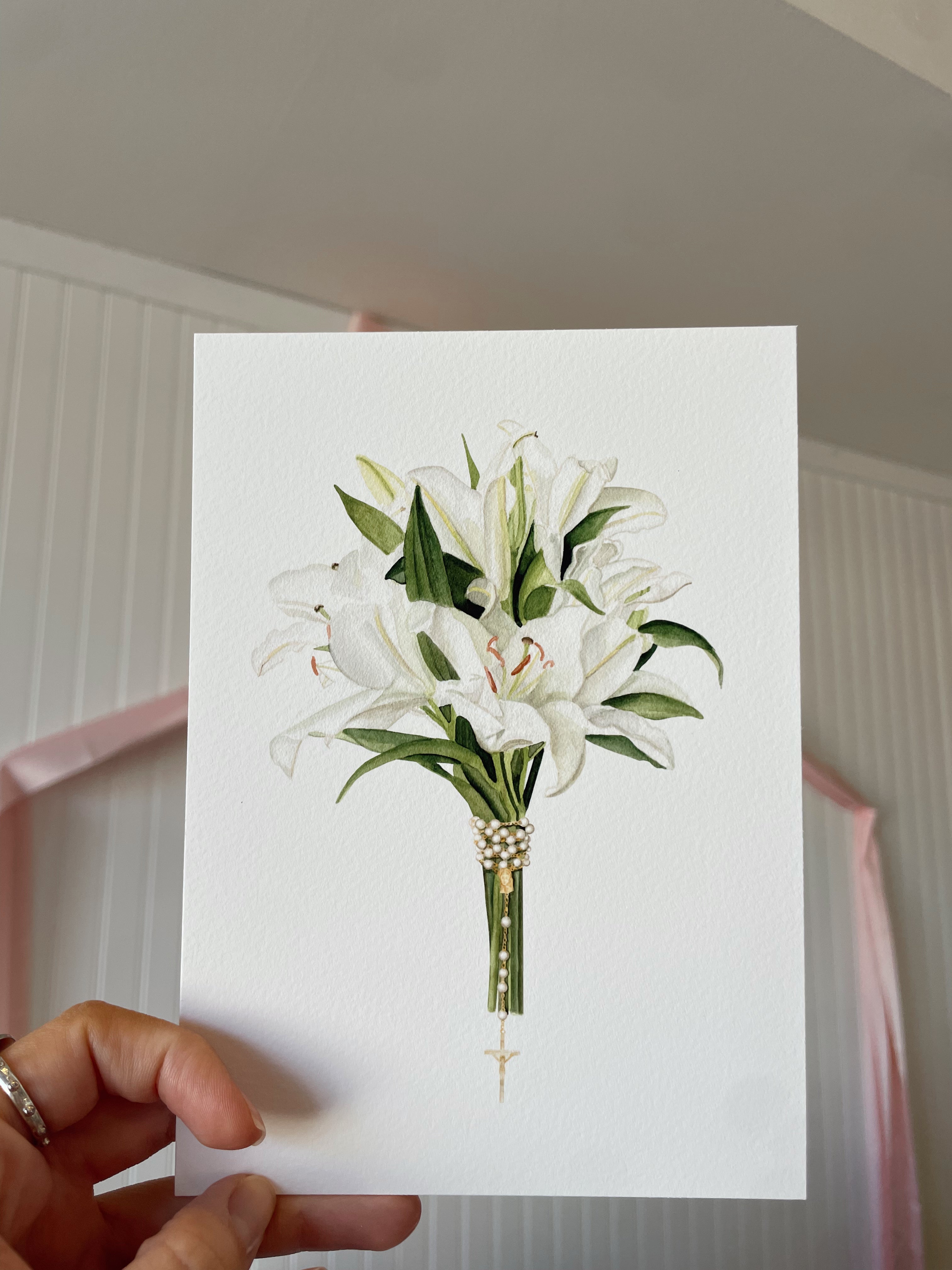 Lillies & the Rosary