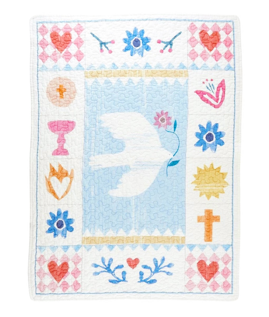 Grow in Faith - Little Ones’ Quilted Sacramental Blanket