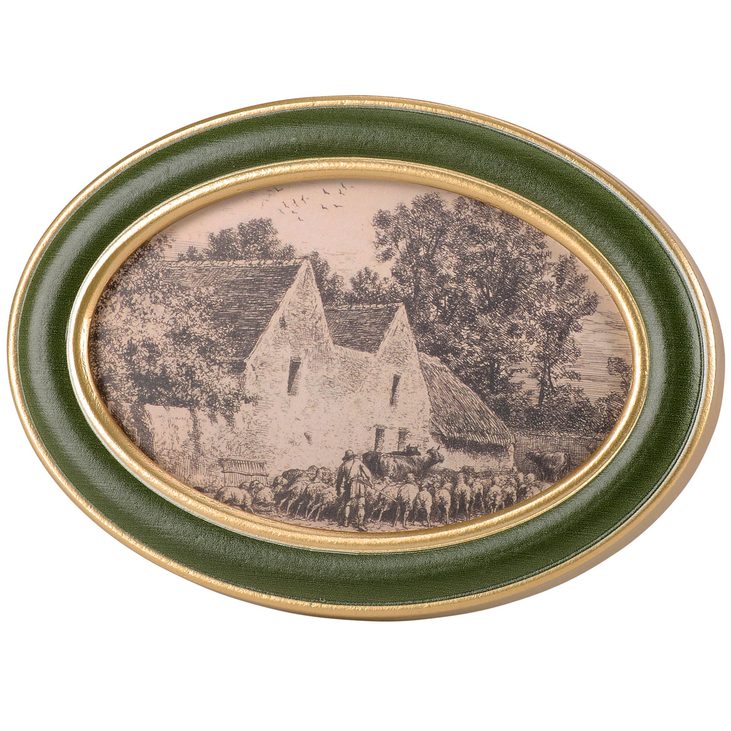 Little Cottage Farm Framed Art