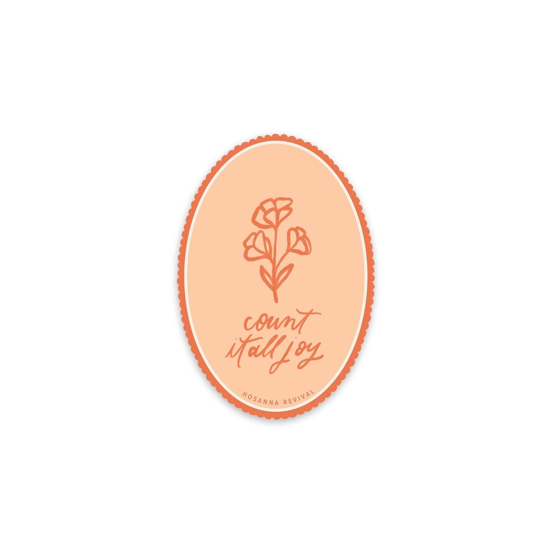 Sticker: Count It All Joy