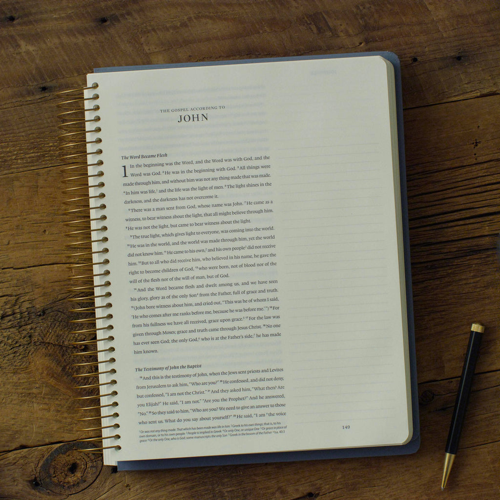 ESV Spiral-Bound Journaling Bible, New Testament, Hard Cover