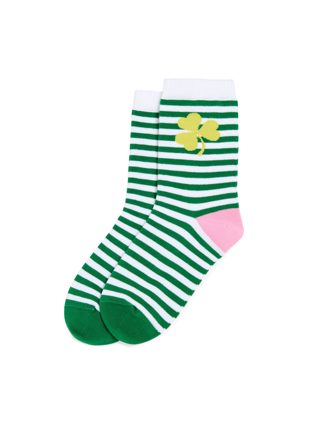 STRIPED SHAMROCK SOCKS