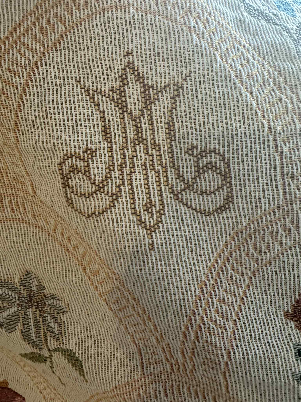Virtues of Mary Woven Blanket