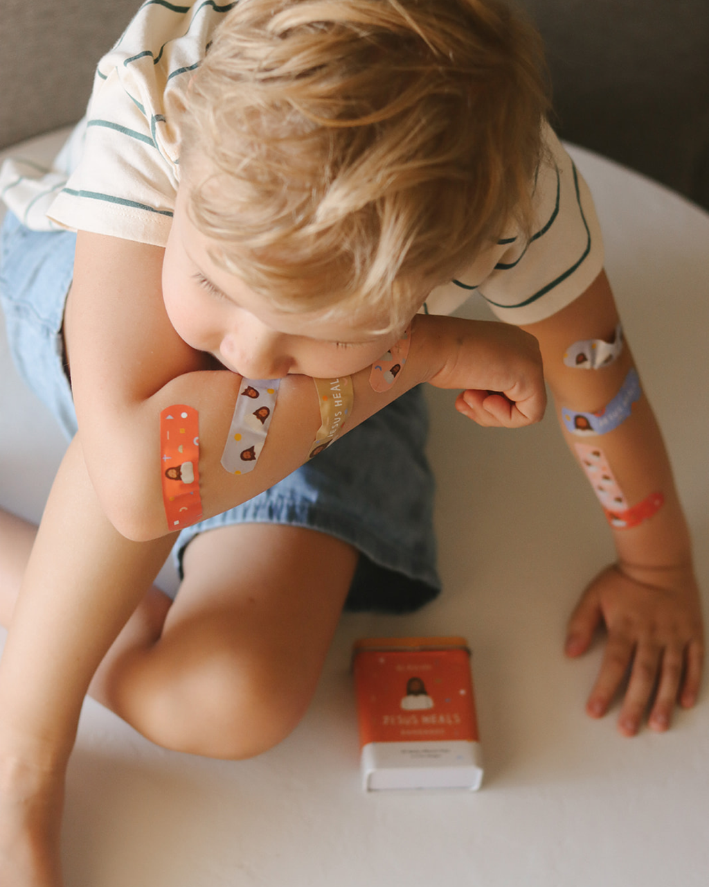 Jesus Heals Little Bandages