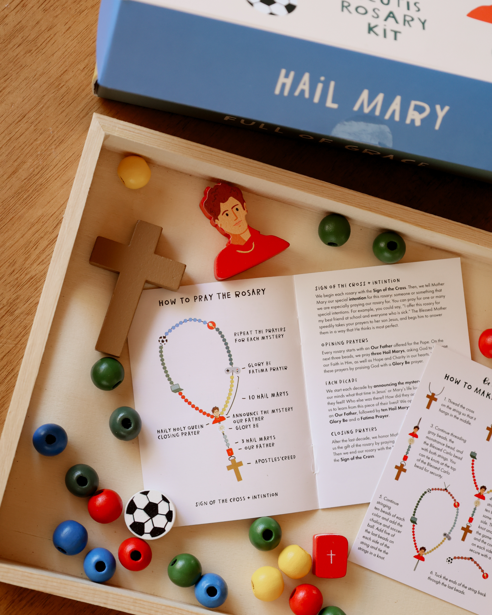 Saint Carlo Acutis Rosary Kit