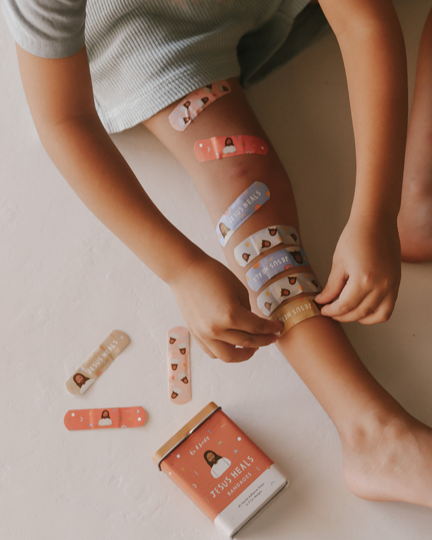 Jesus Heals Little Bandages